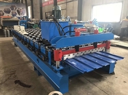 PPGI Or PPGL Roofing Sheet Roll Forming Machine , Colourful Automatic Roll Forming Machine
