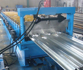 Floor Deck Panel Roll Forming Machine 380v 3 Phase 24 Steps Type High Efficiency