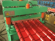 Hydraulic Roof Tile Making Machine , Corrugated Iron Machine With Automatic Control System