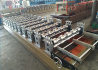 1.5 Inch Chain Steel Tile Roll Forming Machine 5.5m×1.65m×1.3m Dimension