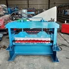Colour Steel Roof Sheet Roll Forming Machine CNC Control CE Certified