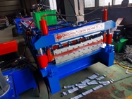 Double Layer Roof Sheet Roll Forming Machine , Roof Sheet Making Machine