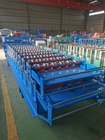 Fast Motor Double Layer 5.5kw Tile Sheet Roll Forming Machine
