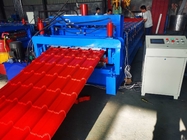 Bamboo 5.5kw Glazed Tile Roll Forming Machine Use Steel Material
