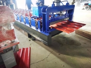 5.5kw Roof Sheet And Panel Ibr Roll Forming Machine Feeding Colour Coil