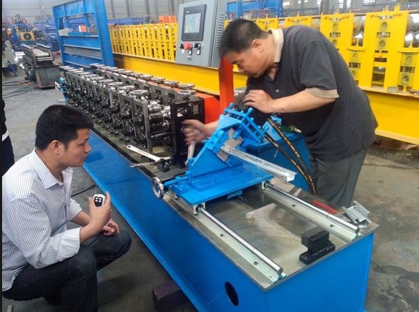 Custom Light Steel Keel Roll Forming Machine Various Color Low Noise Easy Operation