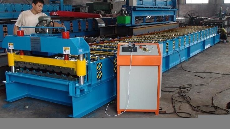 5kw Steel Sheet Making Machine 5.5m×1.05m×1.3m 7-12m / Min Working Speed