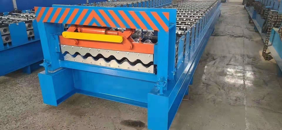 Corrugated Sheet Purlin Roll Forming Machine 7-12m / Min Working Speed