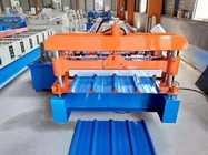 1500mm Width Sheet Roll Forming Machine 18 Steps Type High Efficiency