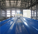 4 Wheels K Span Roll Forming Machine , No Beam Arch Roof Forming Machine