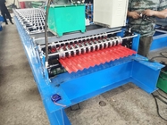 Colour Steel Material 1.0mm Corrugated Sheet Roll Forming Machine