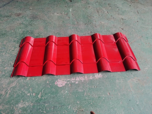 PPGI Roof Tile And IBR Sheet Roll Forming Machine