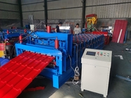 Bamboo 5.5kw Glazed Tile Roll Forming Machine Use Steel Material