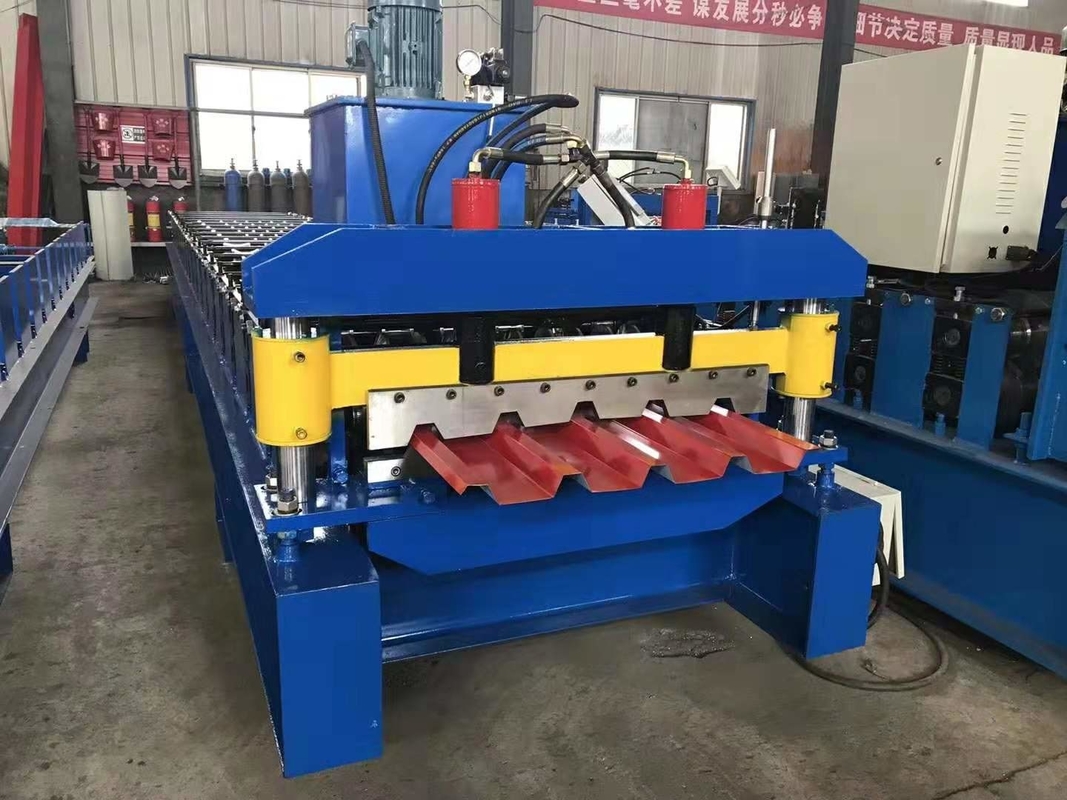 IBR Metal Roofing Equipment , Corrugated Roofing Sheets Making Machines