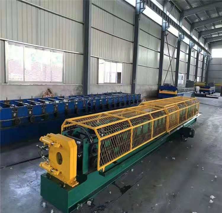 11kw Downspout Pipe Roll Forming Machine For House Roof 8.5m×1.05m×1.3m