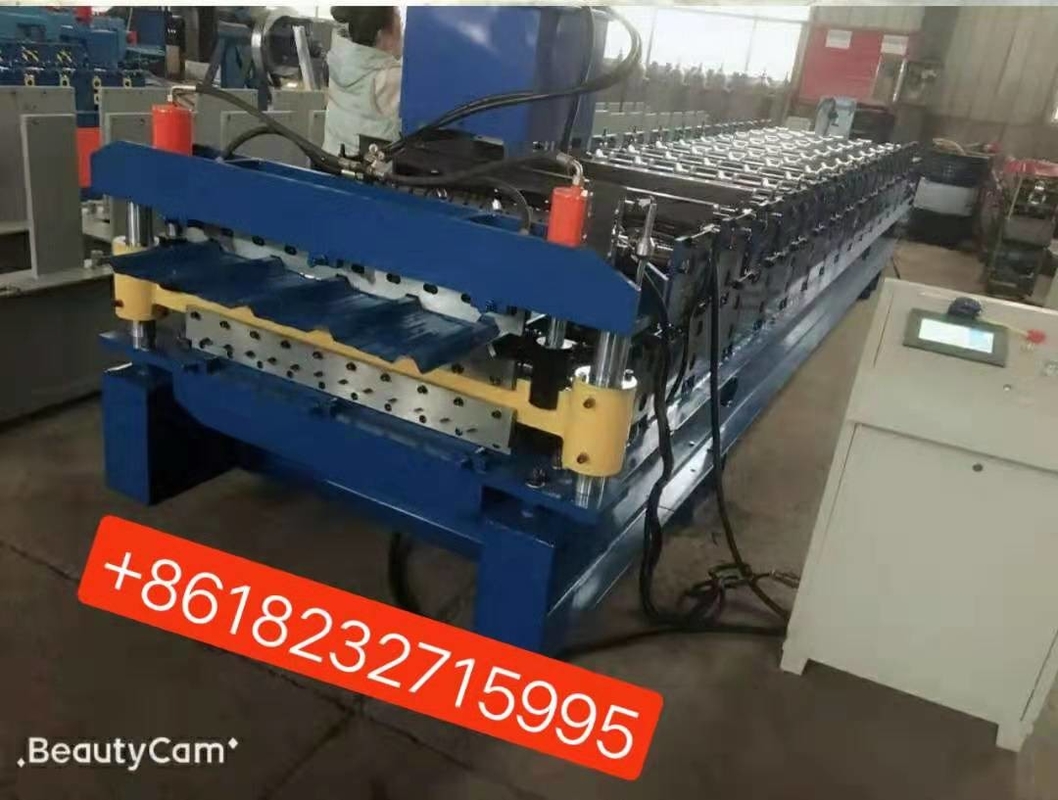 Stainless Material IBR Roll Forming Machine , Roof Sheet Forming Machine