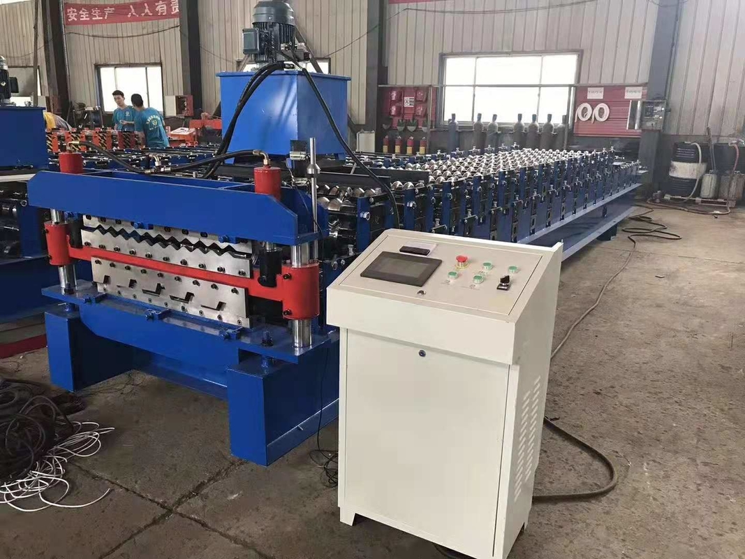 Double Layer Purlin Roll Forming Machine For IBR Style Roof Manufacturing