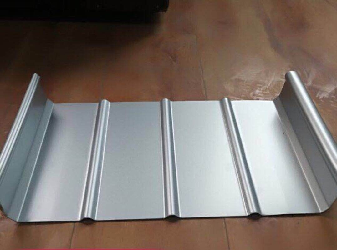 Seam Standing And Curving 1.0mm Metal Roof Panel Roll Forming Machine